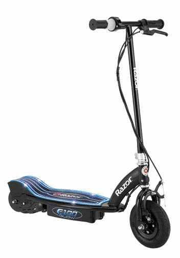 Электросамокат для детей Razor E100 Glow Разор Е100 с подсветкой Электросамокат для детей Razor E100 Glow Разор Е100 с подсветкой